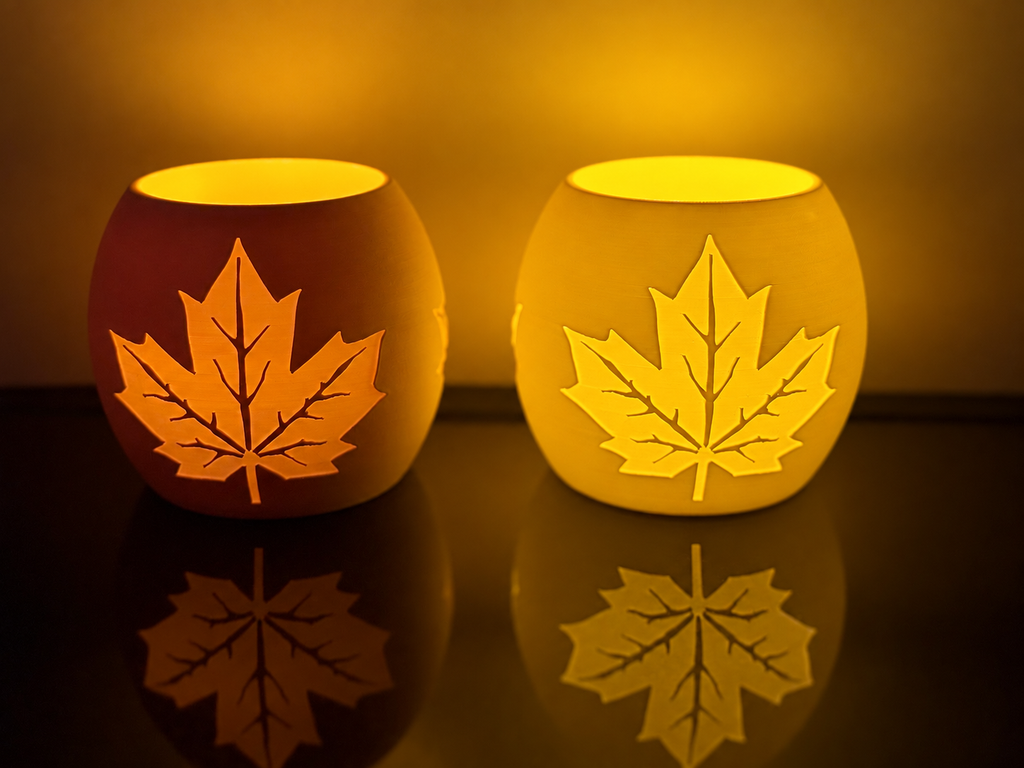 Teelicht LED Herbst