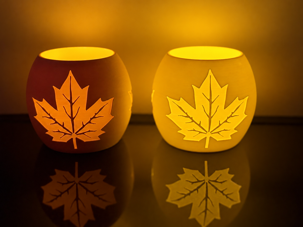 Teelicht LED Herbst